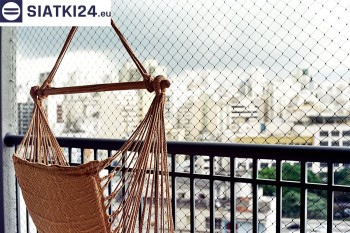Siatki Rabka-Zdrój - Zabezpieczająca siatka ze sznurka na balkon dla terenów Rabki-Zdrój